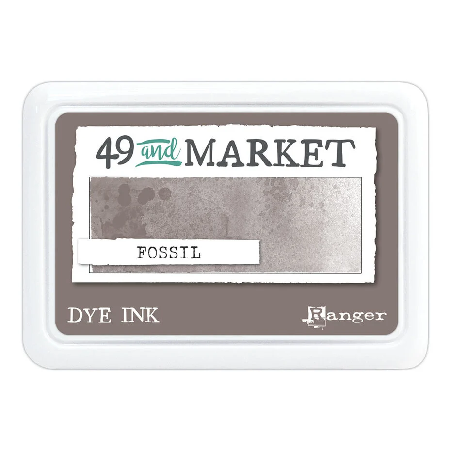 FMP92391 49 & Market Dye Ink Pad- fossil