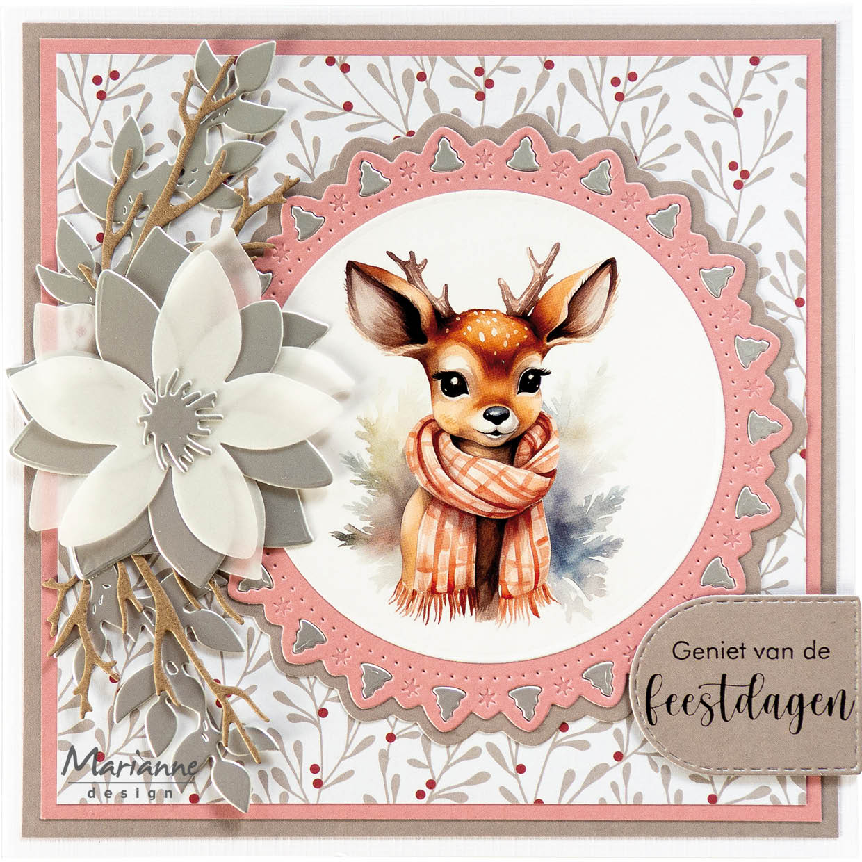 LR0930 Metal Die Marianne Design Creatables -Fantasy Flowers