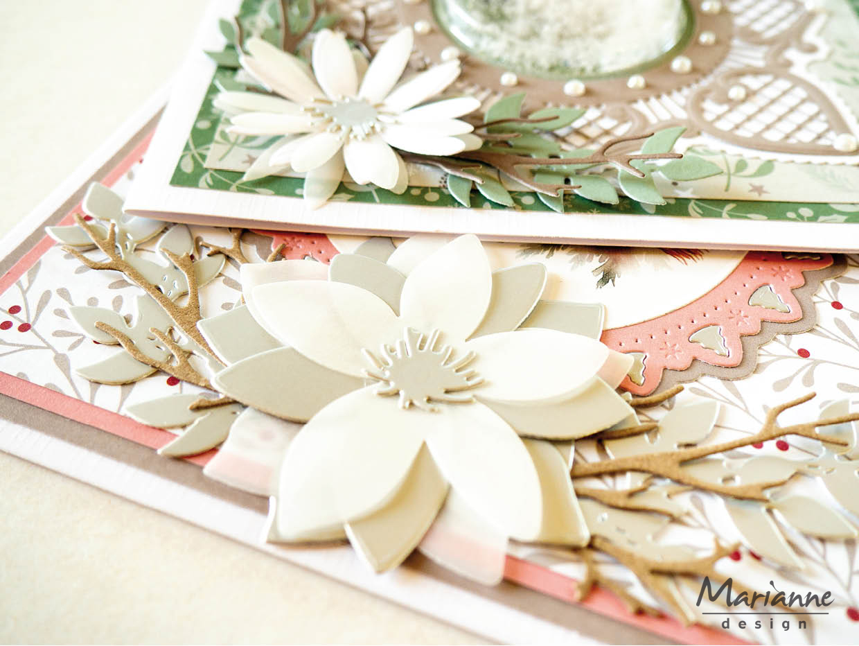 LR0930 Metal Die Marianne Design Creatables -Fantasy Flowers