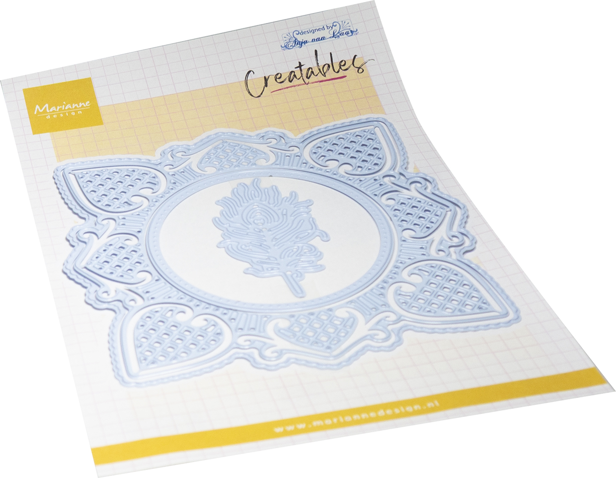 LR0932 Metal Die Marianne Design Creatables -Anja's Beautiful circle