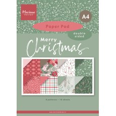 PK9217 Merry Christmas  - paper pad A4