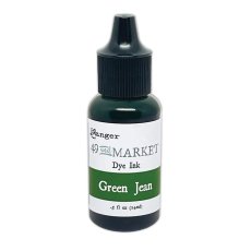 FMI92551  49 & Market Dye Ink Re-Inkers-green jean