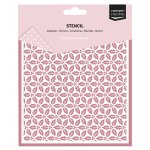 3625-0117 Vaessen Creative • Stencil Holly Leaves
