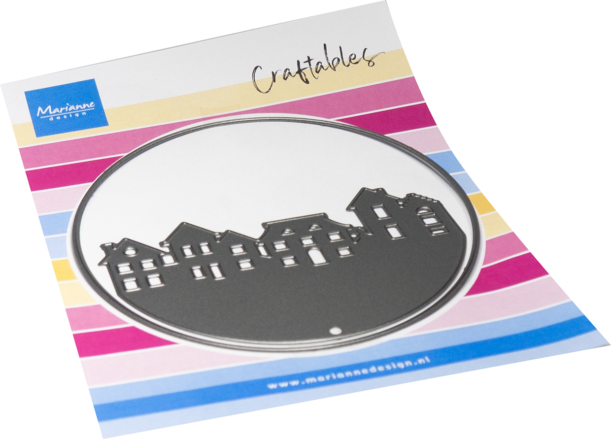 CR1706 Metal Die Marianne Design - Craftable Silhouette-village