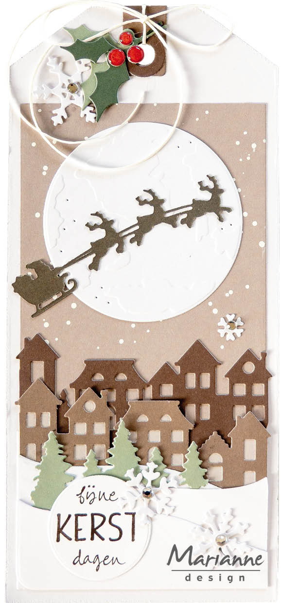 CR1706 Metal Die Marianne Design - Craftable Silhouette-village