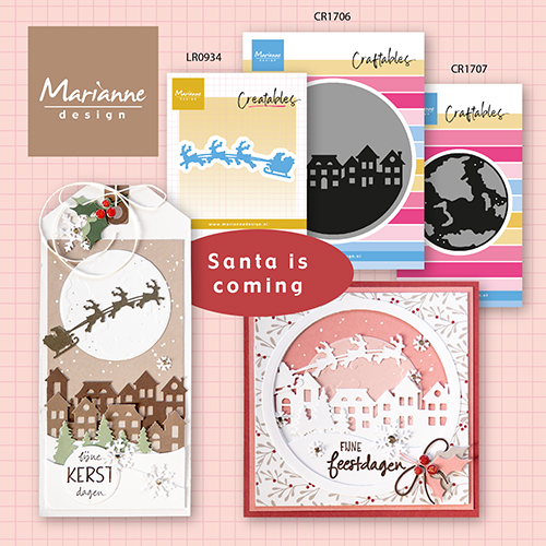 CR1706 Metal Die Marianne Design - Craftable Silhouette-village