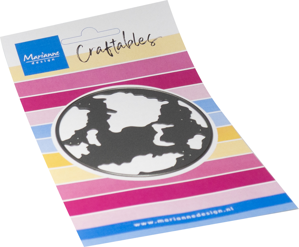 CR1707 Metal Die Marianne Design - Craftable Full moon