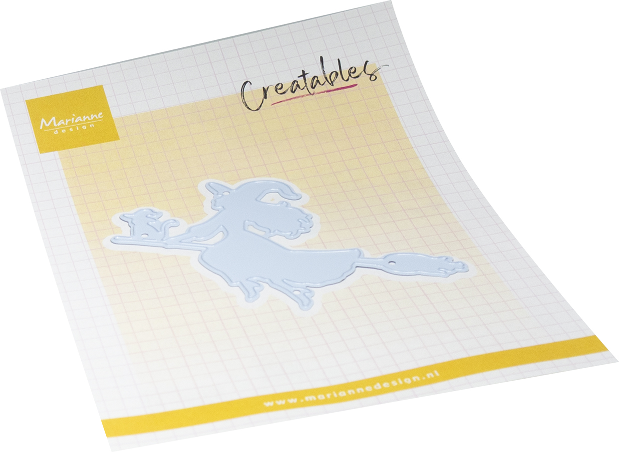 LR0933 Metal Die Marianne Design Creatables -Cute witch