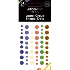 ACSED0004 Laurel Grove  Enamel Dots (54pcs) 