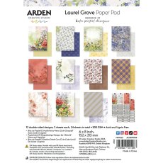 ACSPP0014 Laurel Grove 6x8 Inch Paper Pad  Arden Creative Studio