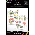 ACSRO0005 Laurel Grove 6x8 Inch Rub-On Transfer Set