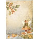 DFSA41059 Candy Christmas A4 Rice Paper-Fairy