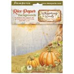 DFSAK6045  Stamperia Whispering Wood A6 Rice Paper Backgrounds (8pcs)