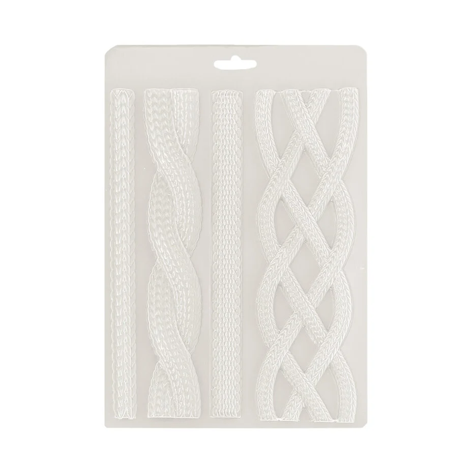 K3PTA5677 Stamperia Whispering Wood A5 Soft Mould Cords