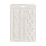 K3PTA5677 Stamperia Whispering Wood A5 Soft Mould Cords