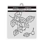 KSTDS60 Stamperia Whispering Wood Thick Stencil 12x12cm- Berries
