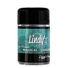 mshaker-006 Lizzy's Cuppa' Tea Teal  Magical Shaker 2.0 SET-Lindy's 
