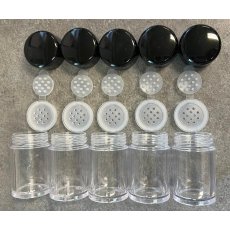 mshaker-JAR-5 Shaker Jars 2 oz - Empty (5pcs)