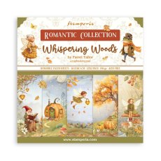 SBBL175 Stamperia Whispering Wood  12x12 Inch Paper Pack
