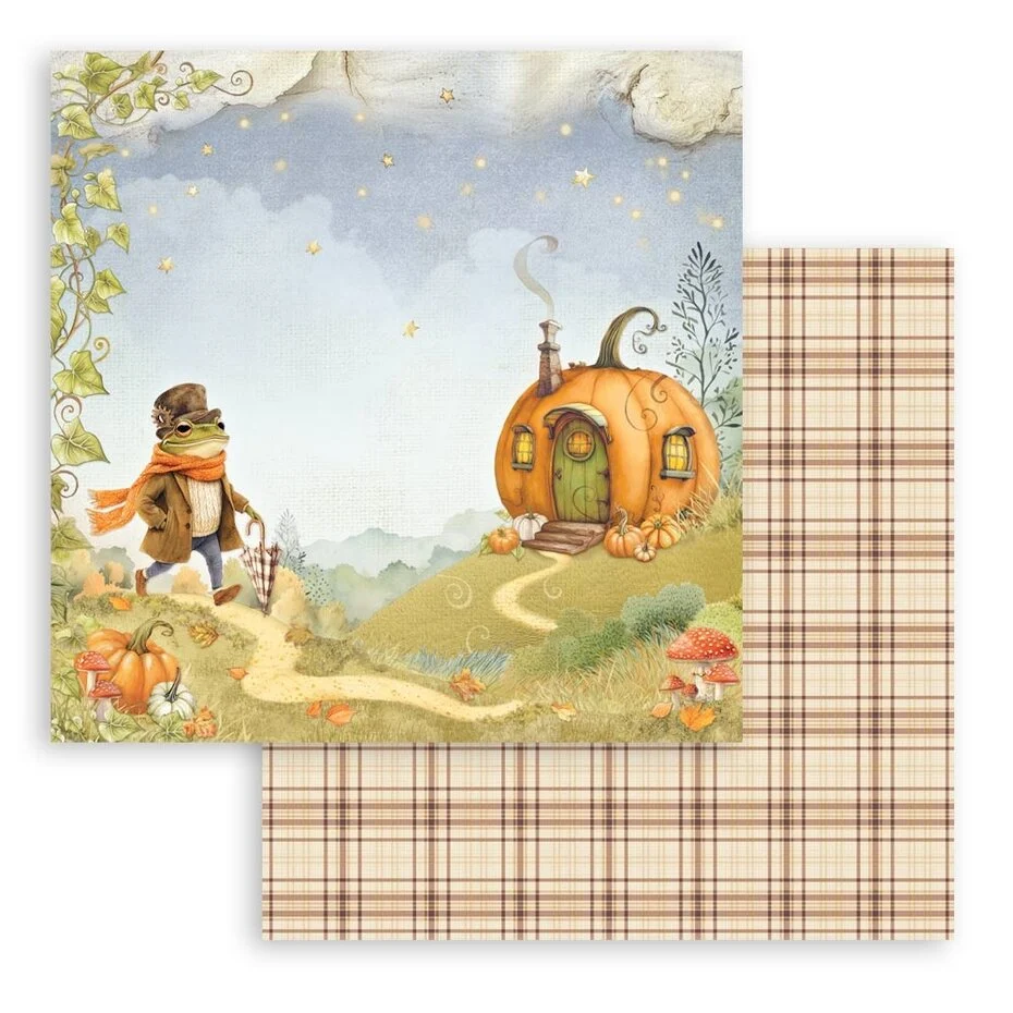 SBBL175 Stamperia Whispering Wood 12x12 Inch Paper Pack