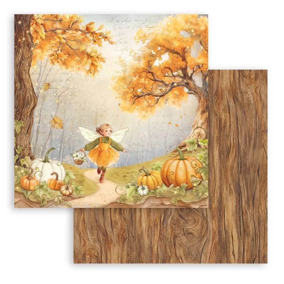 SBBL175 Stamperia Whispering Wood 12x12 Inch Paper Pack
