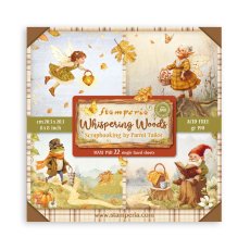 SBBSXB17  Stamperia Whispering Wood Paper Pack Maxi (Single Face)