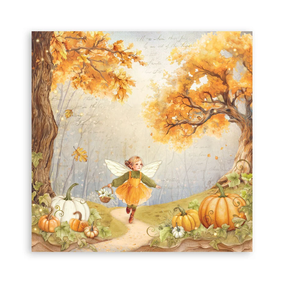 SBBSXB17 Stamperia Whispering Wood Paper Pack Maxi (Single Face)