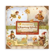 SBBXLB29 Stamperia Whispering Wood  30,5x30,5 cm Paper Pack Maxi (Single Face)