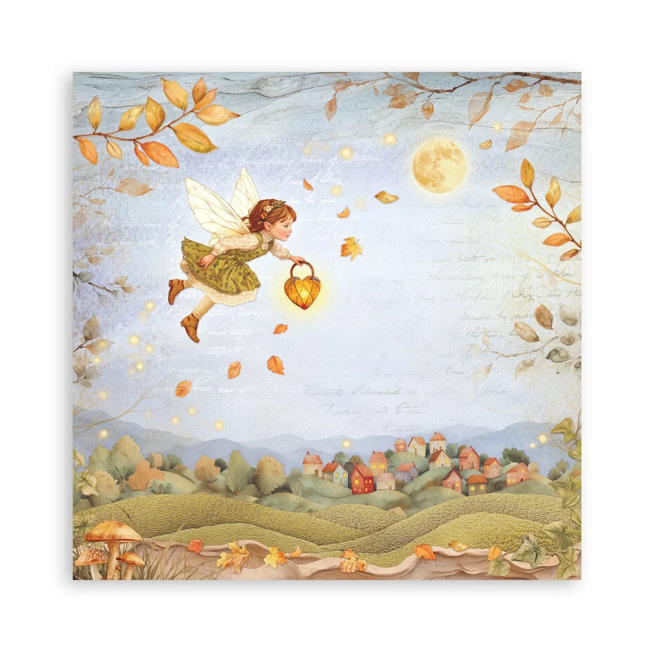 SBBXLB29 Stamperia Whispering Wood 30,5x30,5 cm Paper Pack Maxi (Single Face)