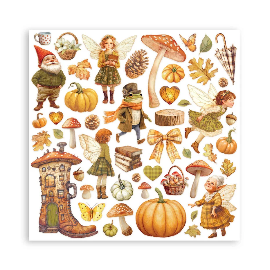 SBBXLB29 Stamperia Whispering Wood 30,5x30,5 cm Paper Pack Maxi (Single Face)