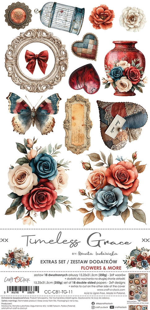 CC-C81-TG-13 TIMELESS GRACE - EXTRAS set - MIX