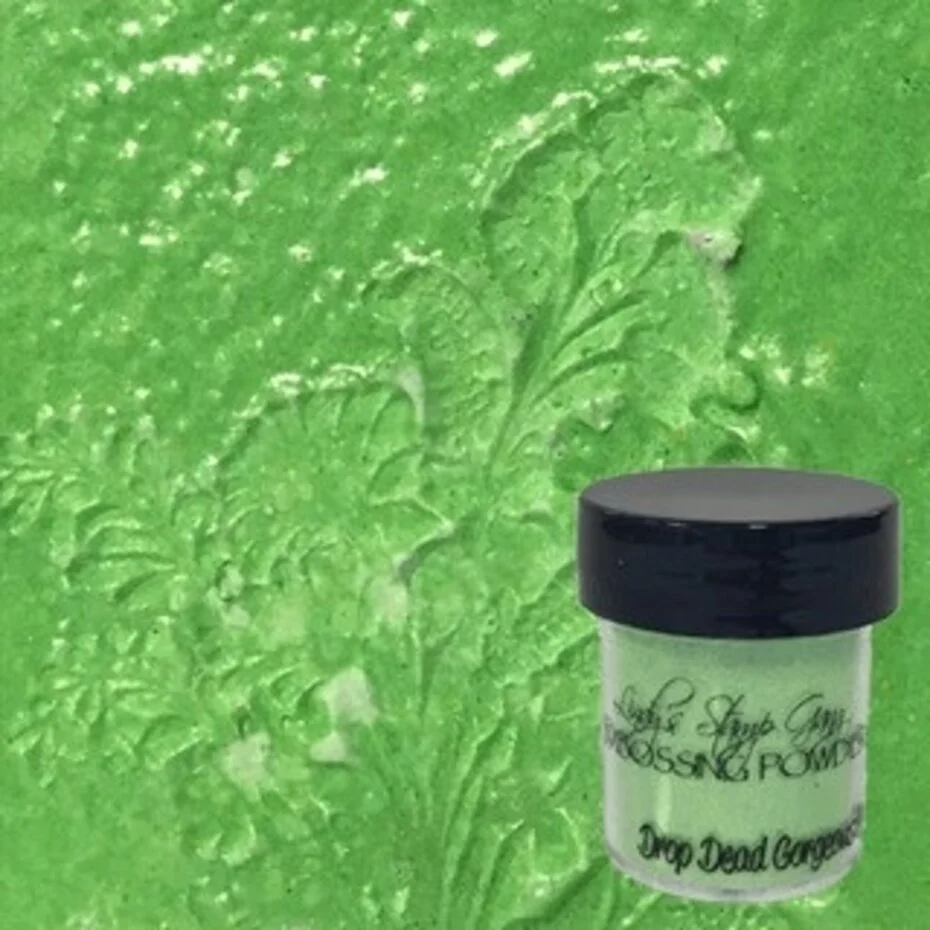 EP-092 Embossing Powder Drop Dead Gorgeous Green-Lindy's