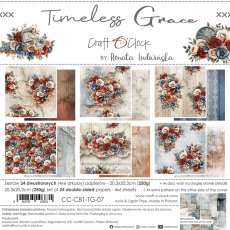 CC-C81-TG-07 TIMELESS GRACE- a set of papers 20,3x20,3cm