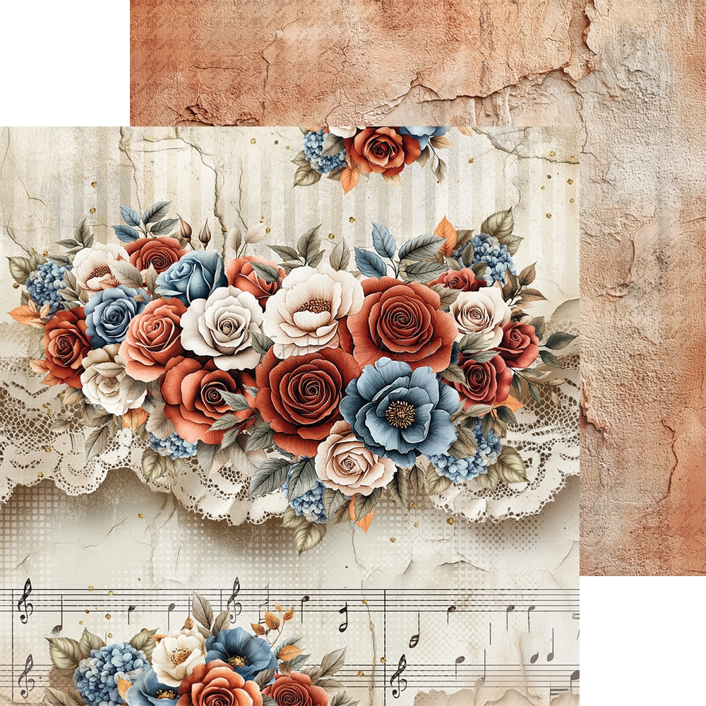 CC-C81-TG-07 TIMELESS GRACE- a set of papers 20,3x20,3cm