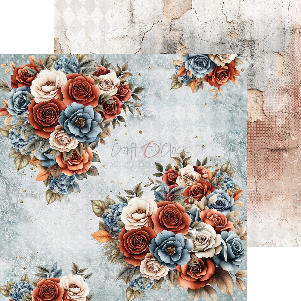 CC-C81-TG-07 TIMELESS GRACE- a set of papers 20,3x20,3cm