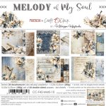 CC-F42-MMS-10 MELODY OF MY SOUL- a set of papers 15,25x15,25cm