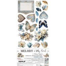 CC-F42-MMS-11 MELODY OF MY SOUL - EXTRAS set -  FLOWERS & MORE