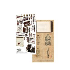 AA-BCD-011 Paper sheet 6x12''  Behind Closed Doors