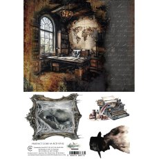 AA-BCD-RP-02  Alchemy of Art  Rice paper  A4 -Behind Closed Doors 