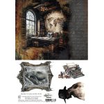 AA-BCD-RP-02  Alchemy of Art  Rice paper  A4 -Behind Closed Doors 