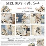 CC-F42-MMS-00 MELODY OF MY SOU a set of papers 30,5x30,5cm