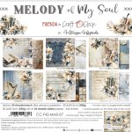 CC-F42-MMS-07 MELODY OF MY SOUL- a set of papers 20,3x20,3cm