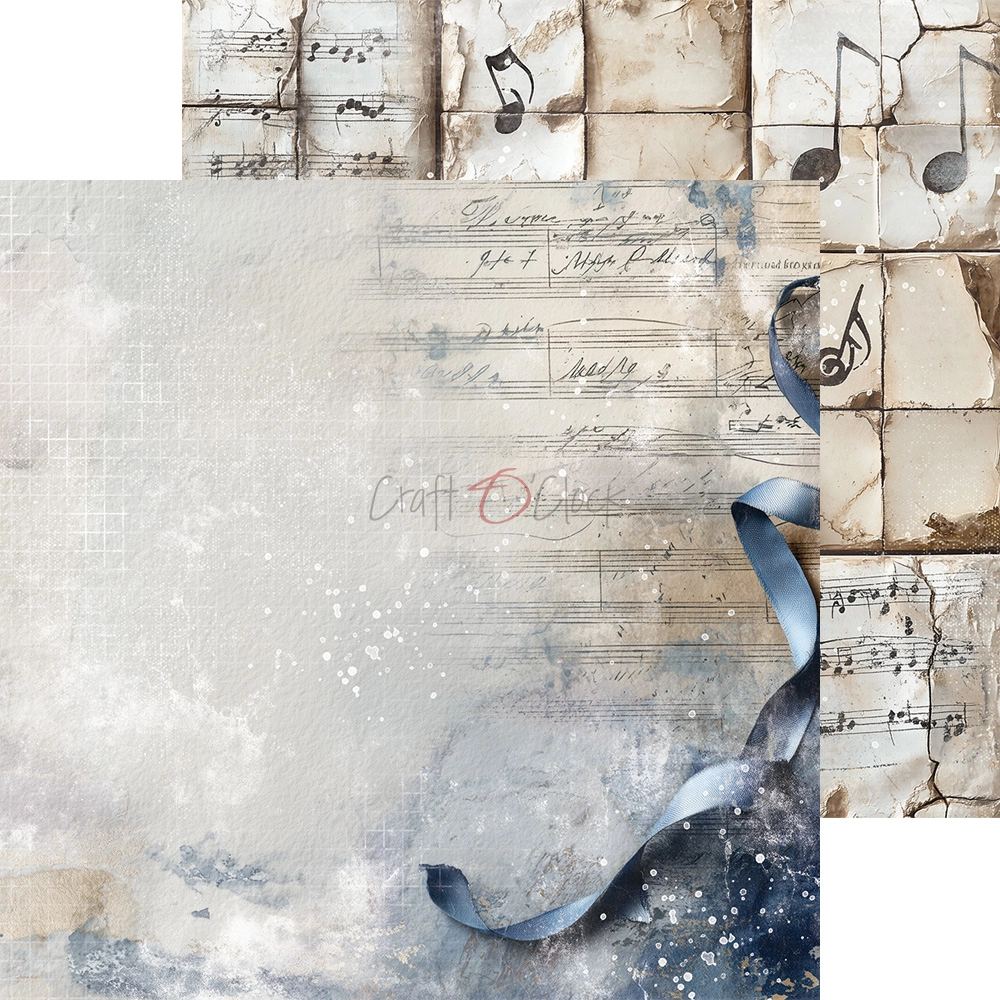 CC-F42-MMS-08 MELODY OF MY SOUL a set of papers 20,3x20,3cm