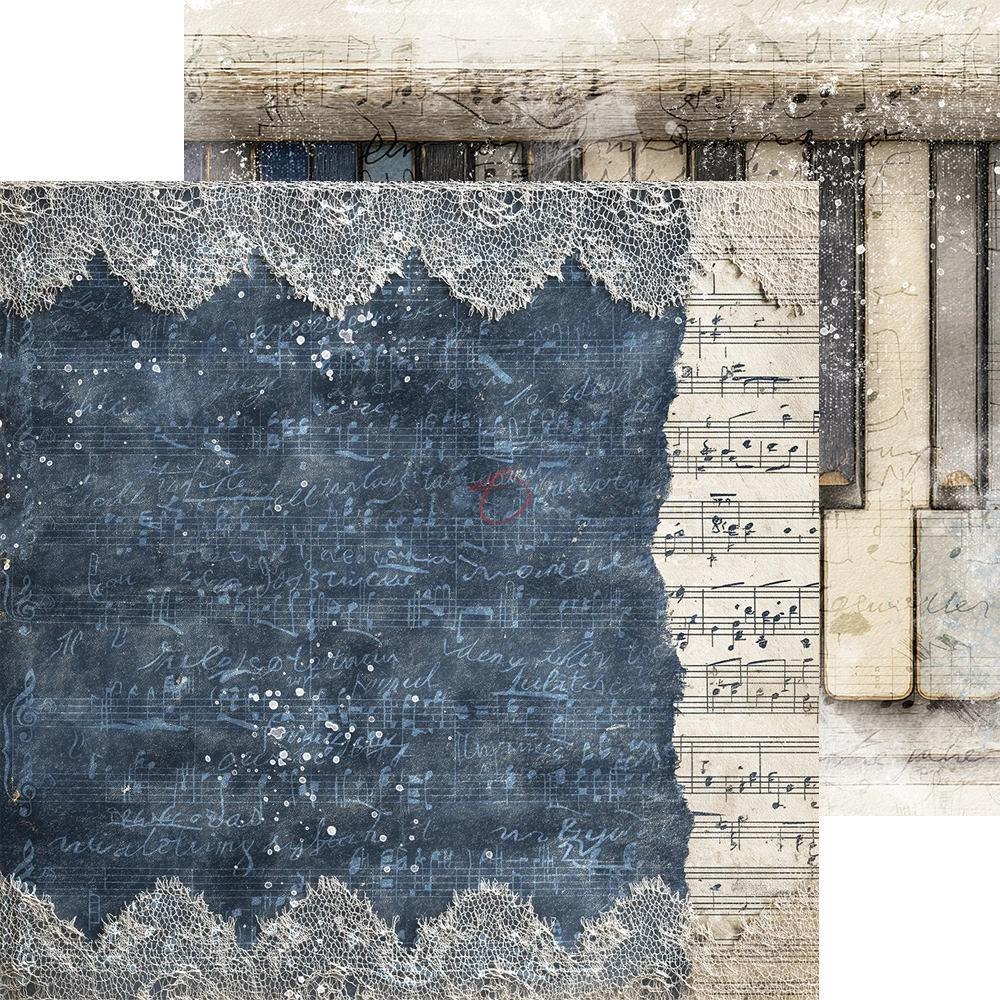 CC-F42-MMS-08 MELODY OF MY SOUL a set of papers 20,3x20,3cm