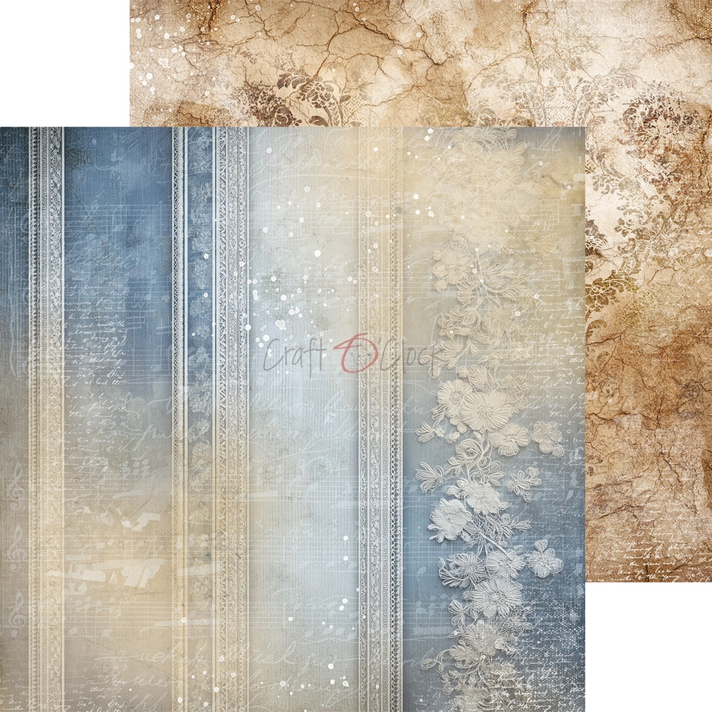 CC-F42-MMS-09 MELODY OF MY SOUL a set of papers 20,3x20,3cm - MIX