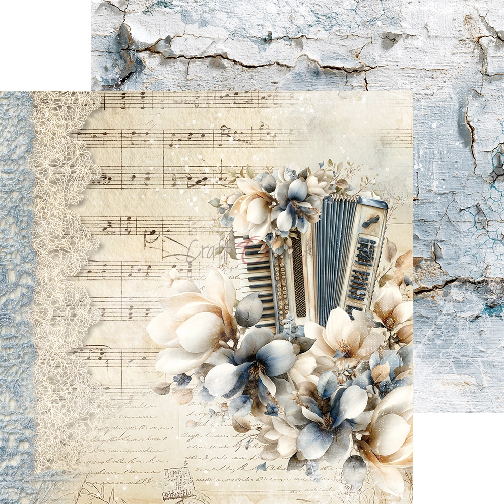 CC-F42-MMS-10 MELODY OF MY SOUL- a set of papers 15,25x15,25cm