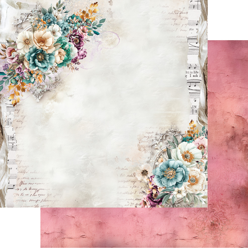 AA-DD-08 Alchemy of Art - 8x8'' - A SET OF PAPERS 20,3x20,3cm Dreamy Dreams