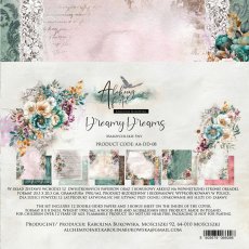 AA-DD-08  Alchemy of Art  - 8x8''  - A SET OF PAPERS 20,3x20,3cm Dreamy Dreams