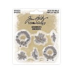 TH94354 Idea-ology Tim Holtz Adornments Deck The Halls