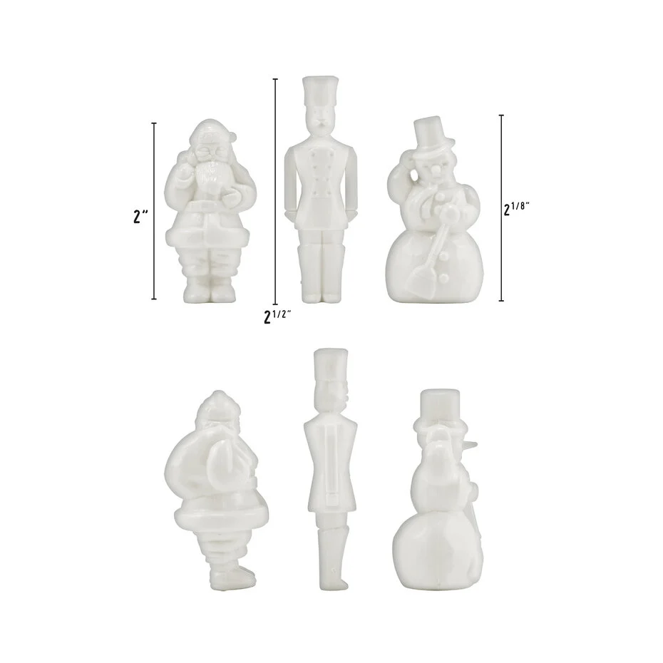 TH94359 Idea-ology Tim Holtz Christmas Salvaged Figures Small